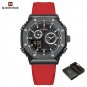BBR-BOX_Army Military Sport Men's Watch Durable Silicone Strap Waterproof Backlight LCD Display Male