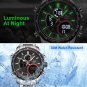 GG_Brand Watch Men Stainless Steel Band Waterproof Quartz Wristwatch Big Sports Chronograph Clock Wa
