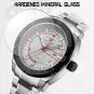 GB_Watch for Men Luminous Date Quartz Watches Men's Sport Waterproof Stainless Steel Band Wristwatch