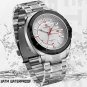 SB-BOX_Watch for Men Luminous Date Quartz Watches Men's Sport Waterproof Stainless Steel Band Wristw