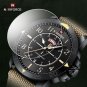 BBO-BOX_Brand Men's Watches Luxury Nylon Strap Quartz Wristwatch for Male Waterproof Sport Clock