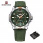 SGNGN-BOX_2023   Men's Sport Watches Luxury Nylon Strap Waterproof Quartz Wristwatch for Male