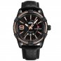 Black Bule_2018     Men Quartz Watches Men's Casual Leather Sports Wrist Watch Male Clock
