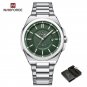 SGN-BOX_Brand Men's Watch Sports Casual Stainless Steel Quartz Wristwatches Date Clock with Luminous