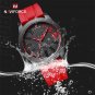 BYY_Luxury Silicone Strap Mens Watches Waterproof Sport Quartz Military Watch Men Clock    2022  Arr