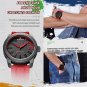SWGN_Luxury Silicone Strap Mens Watches Waterproof Sport Quartz Military Watch Men Clock 2022 Ar