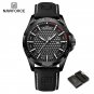 BWB-BOX_High Quality Men's Luxury Big Brand Watch Leather Strap Male Waterproof Wristwatch Quartz Da