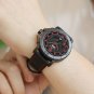 BWB_2022  Top    Leather Strap Sports Watches Men Quartz Clock Sports Military Wrist Watch