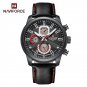 BBB_2022 Men Watches  Leather Band Calendar Quartz Watch Military Waterproof Sport Leisure Watch Men