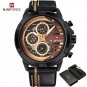 BRGBN BOX_Mens Watches  Luxury Waterproof 24 Hour Date Quartz Watch Man Leather Sport Wrist Watch Me