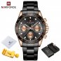 RGBB-BOX_Watches For Men   Stainless Steel Waterproof Quartz Wrist Watch Man Classic Wild Clock