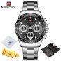 SBB-BOX_Watches For Men   Stainless Steel Waterproof Quartz Wrist Watch Man Classic Wild Clock