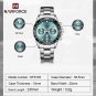 SBBE_Watches For Men Stainless Steel Waterproof Quartz Wrist Watch Man Classic Wild Clock
