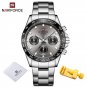 SBGY_Watches For Men   Stainless Steel Waterproof Quartz Wrist Watch Man Classic Wild Clock