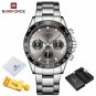 SBGY-BOX_Watches For Men   Stainless Steel Waterproof Quartz Wrist Watch Man Classic Wild Clock