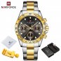 SGB-BOX_Watches For Men   Stainless Steel Waterproof Quartz Wrist Watch Man Classic Wild Clock