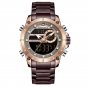 coffee_Men Watches Luxury Quartz Watch Mens Military Chronograph Sports Wristwatch Clock