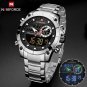 coffee_Men Watches Luxury Quartz Watch Mens Military Chronograph Sports Wristwatch Clock