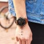 BRB BOX_Mens Watches To   Men Leather Sports Watches  Men's Quartz LED Digital Clock Waterproof Mili