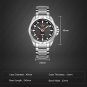 GG-BOX_Menâs Watches Top Analog Watch Men Stainless Steel Waterproof Quartz Wristwatch Date