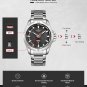 SB-BOX_Menâs Watches Top Analog Watch Men Stainless Steel Waterproof Quartz Wristwatch Date