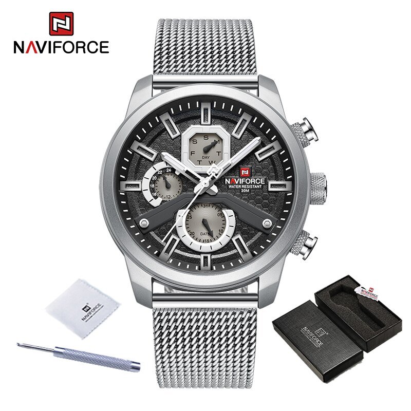 SB-BOX_Luxury Men Watch Quartz Man Watches Waterproof Luminous  Sport Watch for Men Date Display  Fe