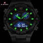 BBEBE_Men's Watches Luxury Quartz Sport Stainless Steel Strap Wrist Watch Waterproof Clock Male