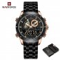 RGB-BOX_Watches For Men Waterproof Alarm Military Sports Clock LCD Dual Display Quartz Wristwatch  s