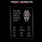 SB-BOX_Business Chronograph Luxury Stainless Steel Belt Men's Quartz Wrist Watch Waterproof Sport Ma
