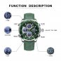 BWB-BOX_Military Watches for Men Luxury Sports Chronograph Watch Waterproof Quartz WristWatch Cloc