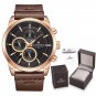 RGB-Box-A_Watch  Luxury Men Waterproof Quartz Watches With  Set For Sale Leather Calendar Analog Men