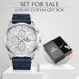 SW-Box-A_Watch  Luxury Men Waterproof Quartz Watches With  Set For Sale Leather Calendar Analog Men 