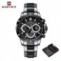 SB BOX_Luxury  Watches For Men Waterproof Stainless Male Watch Multi-function Calendar Clock    2023