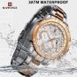 SW_Luxury Watches For Men Waterproof Stainless Male Watch Multi-function Calendar Clock 2023