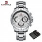 SW BOX_Luxury  Watches For Men Waterproof Stainless Male Watch Multi-function Calendar Clock    2023