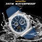 BBO-BOX_2023 Casual Sport Men's Watch Digital Alarm Man Clock Durable Silicone Waterproof Luminous
