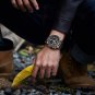 RGB BOX_Men Watch Sport Watch For Men Chronograph Quartz Wristwatch Military Waterproof Steel Band