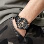 BB_Luxury Man Watch Waterproof High Quality Men's Quartz Wristwatch Stainless Steel Casual Luminous 