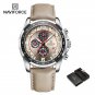 SGYGY-BOX_Trend Cool Watch for Men Waterproof Leather Quartz Male Watches Luxury Wristwatches Lumino