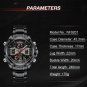 RGBE-BOX_2023  Mens Watches Stainless Steel Luxury Sports Male Quartz Wristwatches Digital Analog Cl