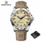 SYL.BN-BOX_Brand  High Quality Men's Watches Leather Strap Male Waterproof Wristwatch Quartz Date Cl