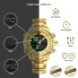 BBR_Mens Sport Watch Gold Quartz Led Clock Men Waterproof Wrist Watch Male Military Watches