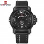 BWB_Top   Men Sports Military Quartz Watch Man Analog Date Clock Leather Strap Wristwatch