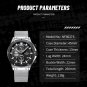 RGB-BOX-T_Quartz Watch for Men Leisure Waterproof Multifunctional Chronograph Luminous Clock    2023
