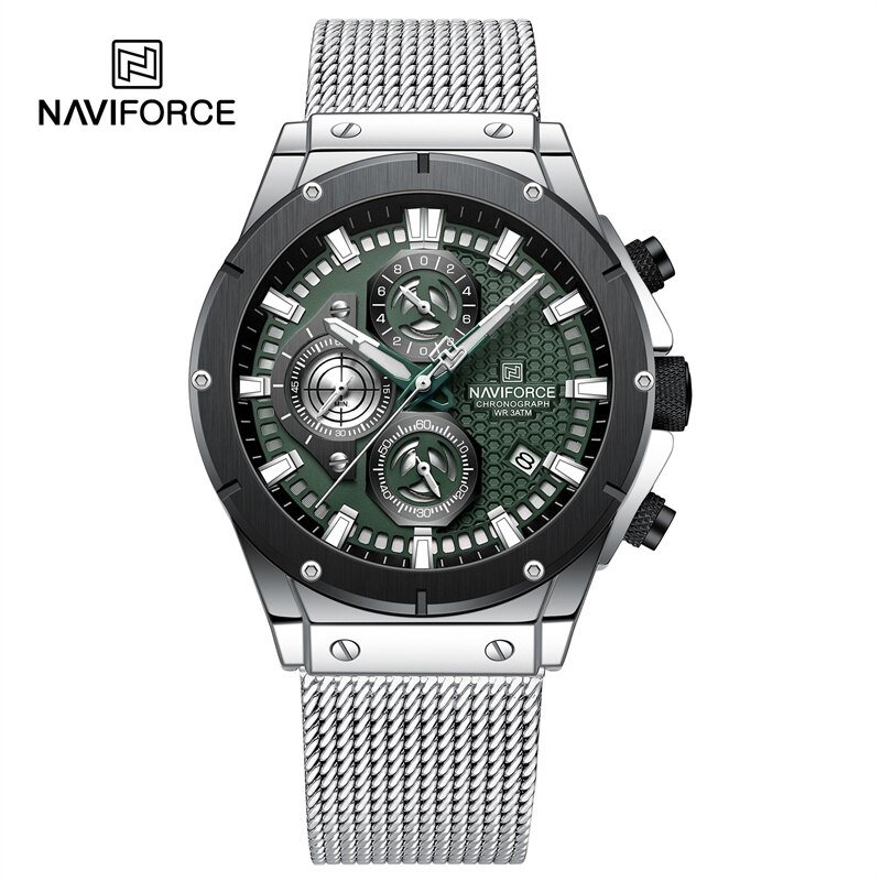 SGN_Quartz Watch for Men Leisure Waterproof Multifunctional Chronograph Luminous Clock    2023