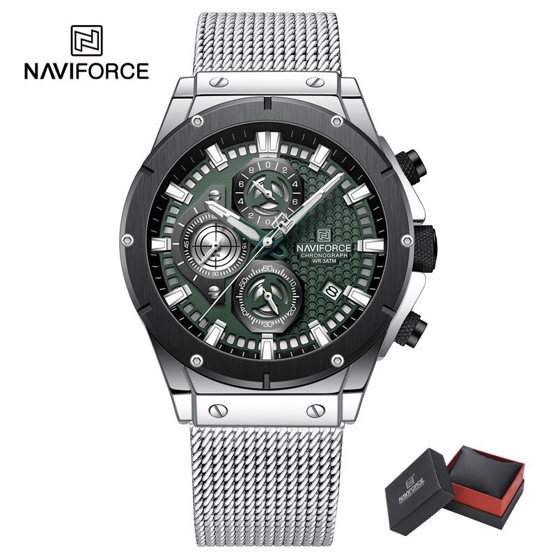 SGN-BOX-T_Quartz Watch for Men Leisure Waterproof Multifunctional Chronograph Luminous Clock    2023
