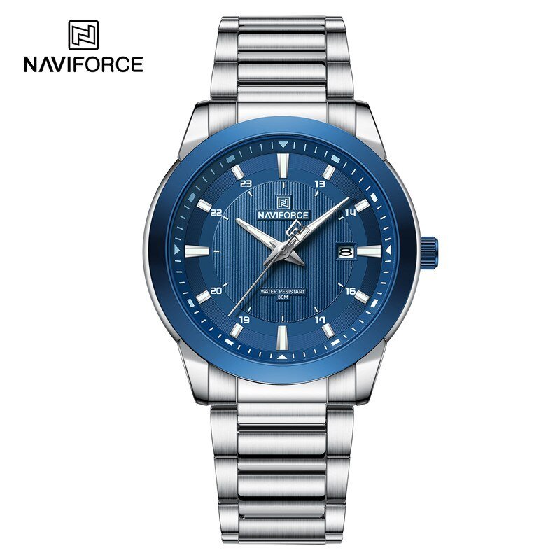 SBEBE_Brand  Casual Men Watch Stainless Steel Water Resistant Calendar Quartz Wristwatches    2023