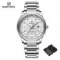 SSW-BOX_Brand  Casual Men Watch Stainless Steel Water Resistant Calendar Quartz Wristwatches    2023