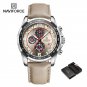 SGYGY-BOX_2022  Luxury  Watch For Men Multifunction Sport Luminous Mans Quartz Leather Watches Reló