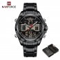 BB-BOX_Brand  Men Sports Watches Luxury LED Digital Military Stainless Steel Waterproof Quartz Wrist
